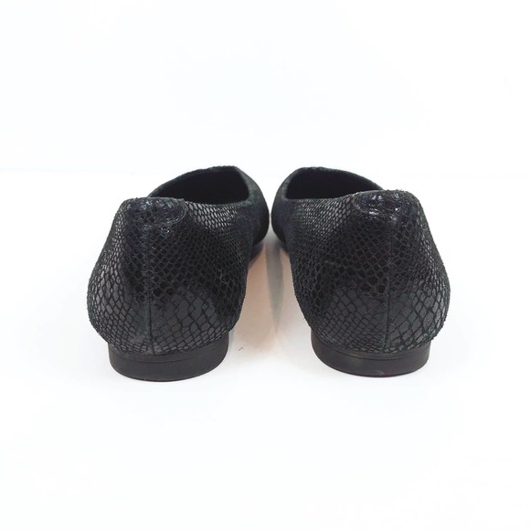 Vionic Black Textured Flats - Picture 6 of 8